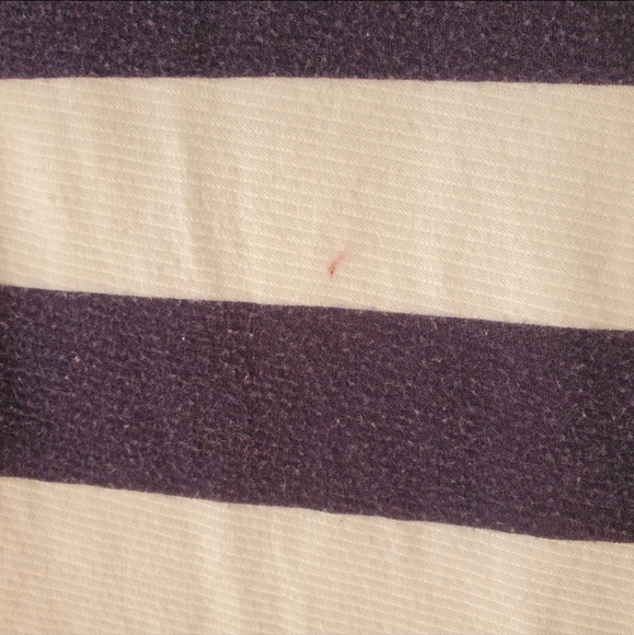 Almost Famous Navy Blue Striped Dress RN#97230 Size Medium Women - Picture 8 of 8